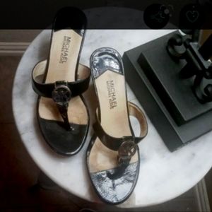 MK sandals/ wedges